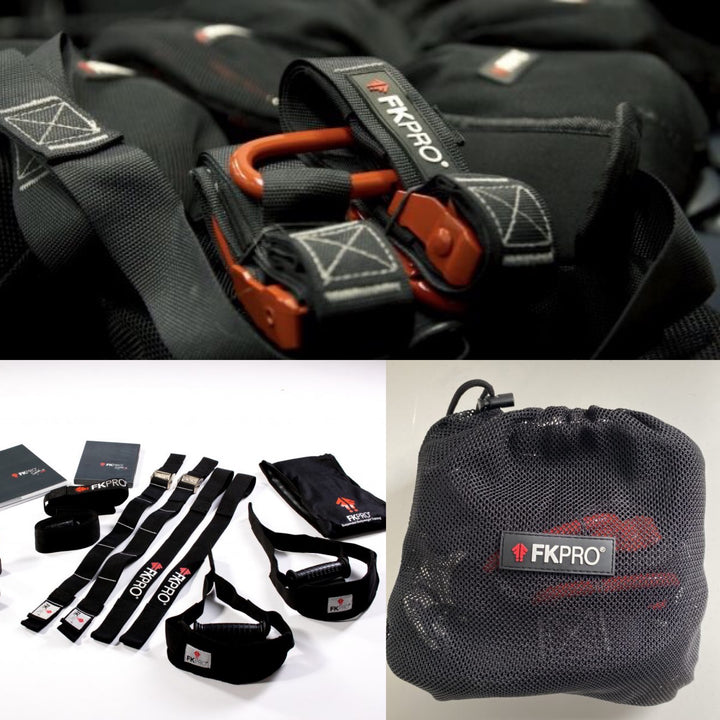 FK Pro Suspension Trainer – Elite Bodyweight Training System for Strength, Core Stability & Sports Performance