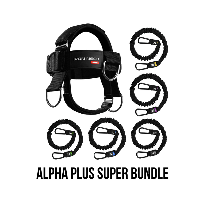 Iron Neck Alpha Plus Head Harness Super Bundle