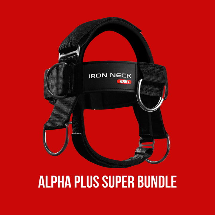 Iron Neck Alpha Plus Head Harness Super Bundle