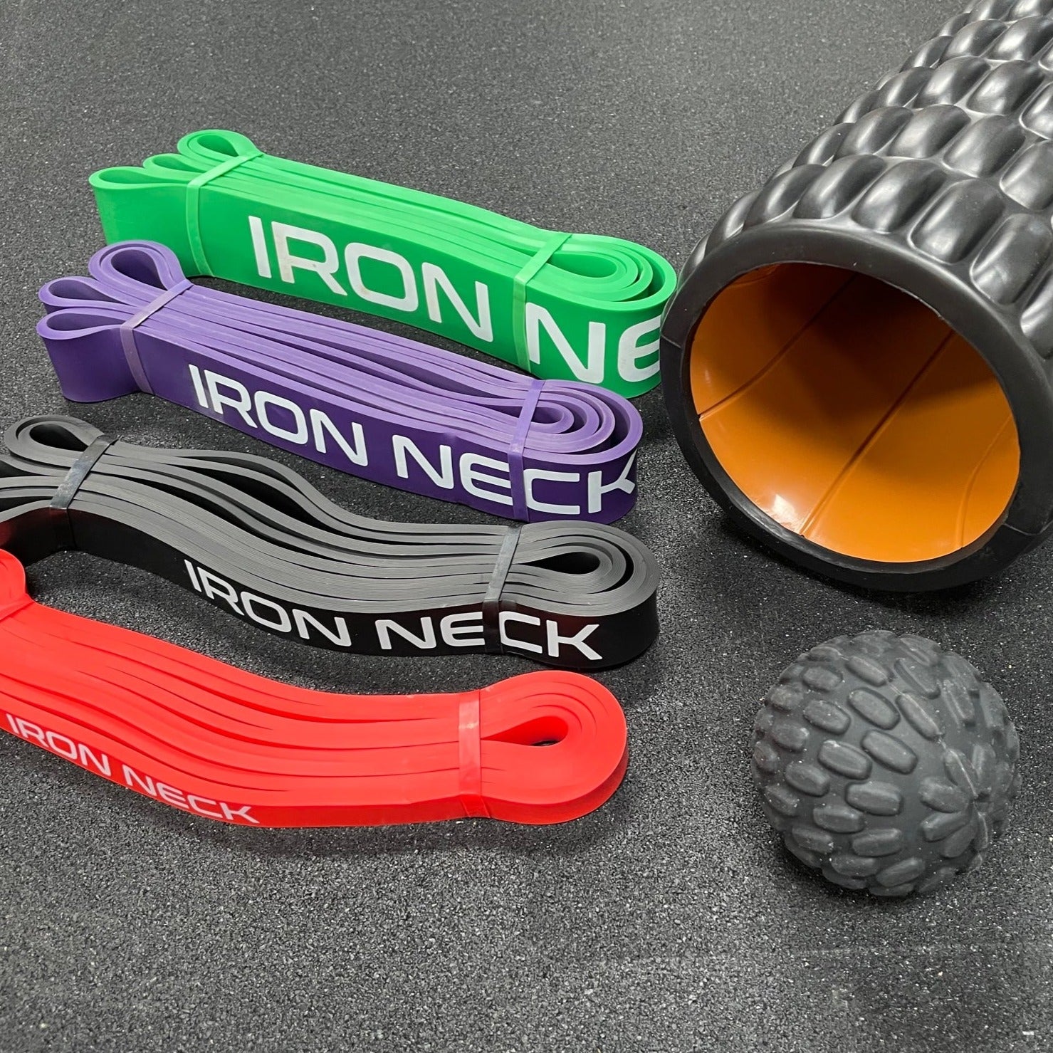 Foam Roller, Trigger Point Ball and Resistance bands