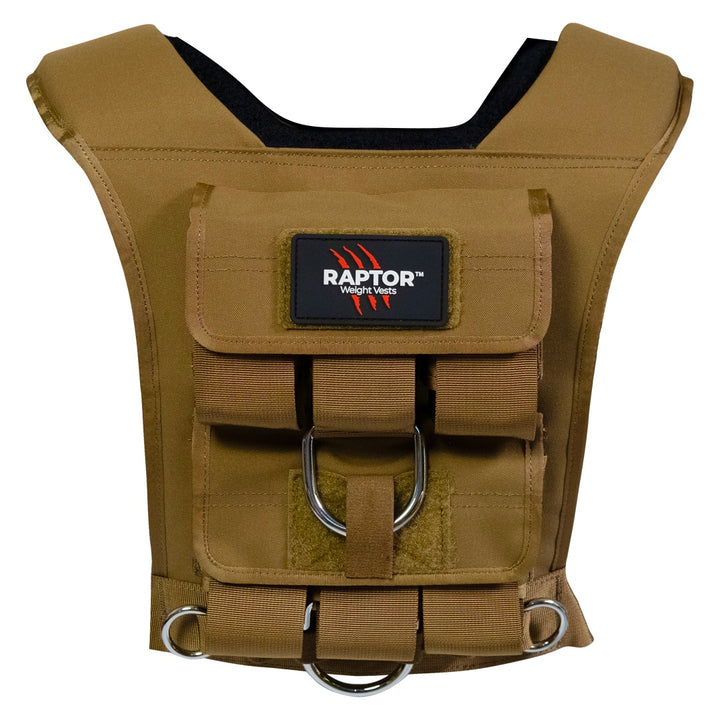 Raptor Weight Vest 15kg Sand