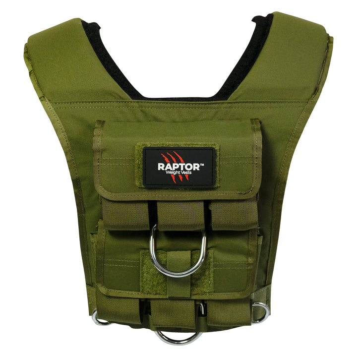 Raptor Weight Vest 15kg Green