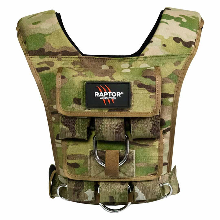 Raptor Weight Vest 15kg Camo